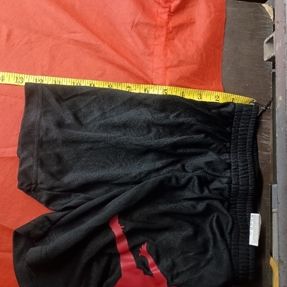 Jordan Kids Black and Red Shorts - Picture 4 of 14